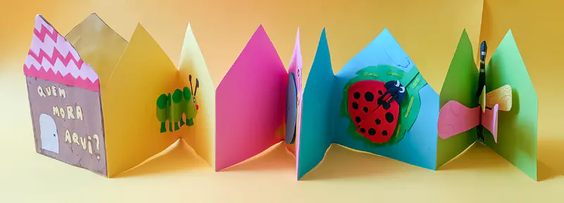 Livro Pop-up — Quem mora aqui?
