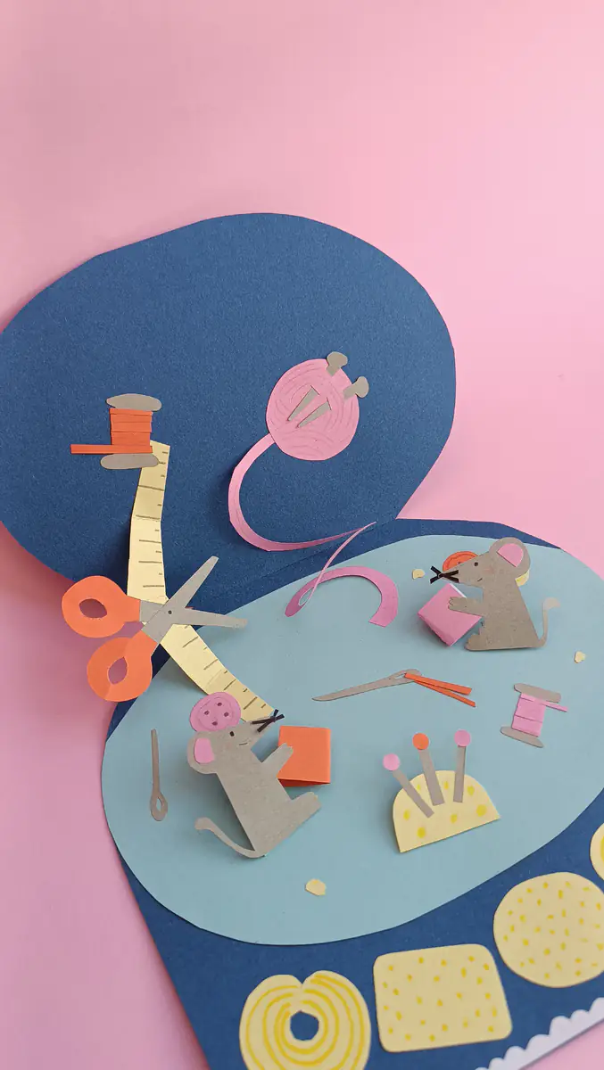 Pop-Up Illustration – These Are Not Cookies